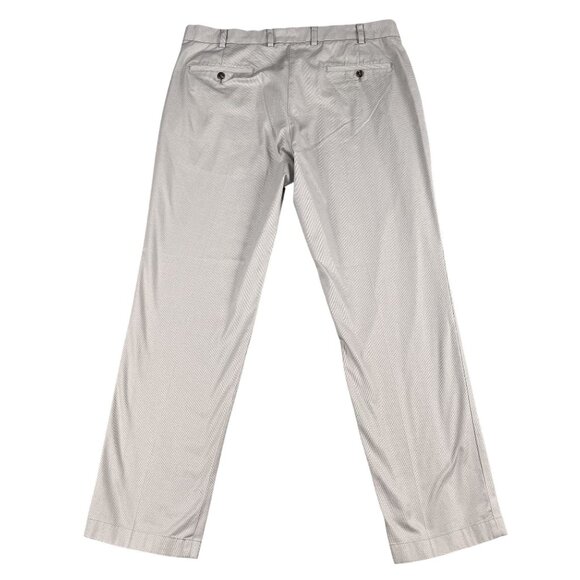 Brooks Brothers Lightweight Advantage Chino Clark Houndstooth Pants Sz 38 x 32 - Picture 2 of 4